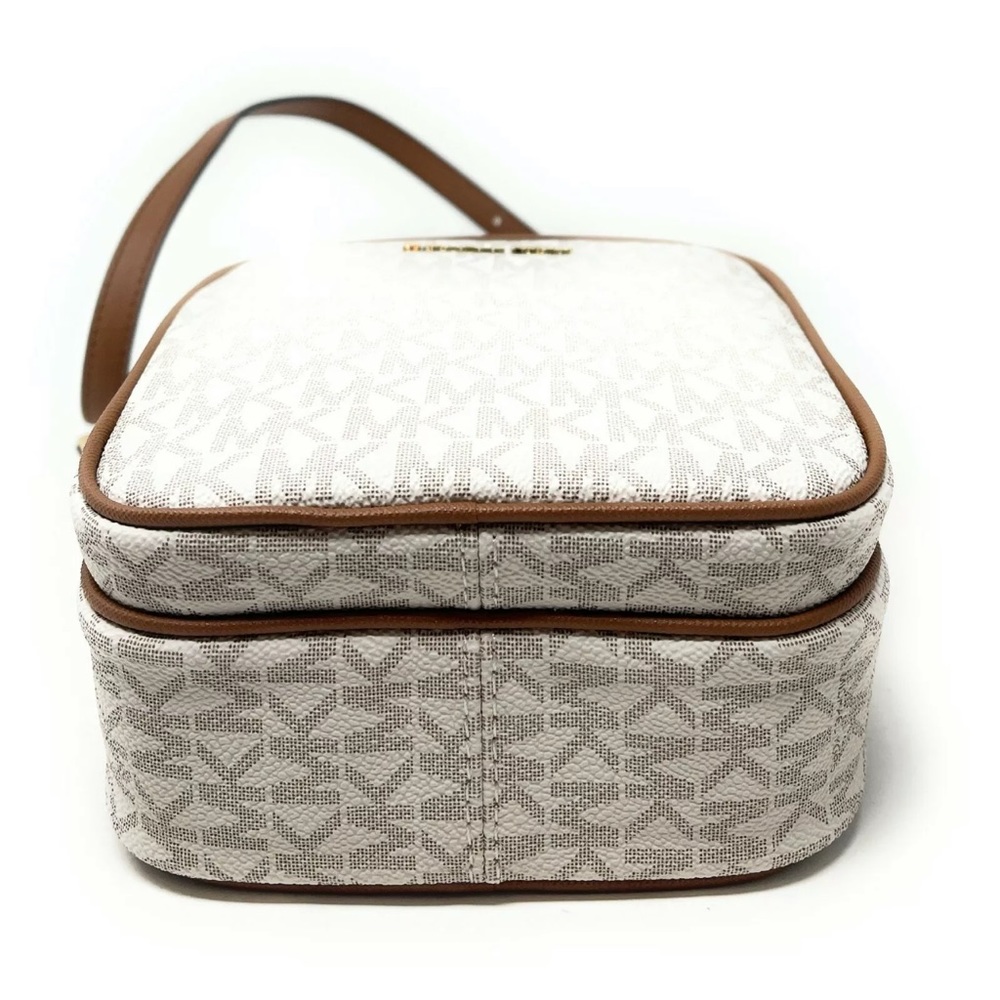 Michael Kors Jet Set Flight Crossbody Vanilla - Picture 7 of 11